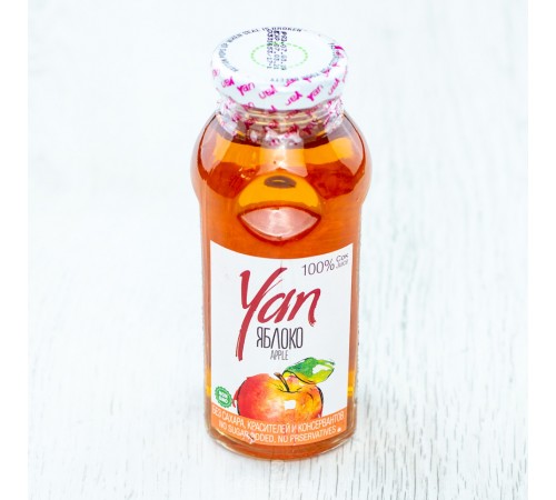Сок яблочный YAN 0,25л