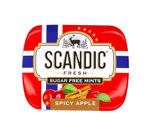 Леденцы Пряное яблоко Scandic 14гр