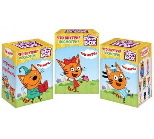 Карамель и игрушка Хэппи Бокс 30 гр
