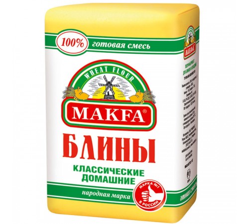 Смесь для выпечки блины и оладьи Макфа 1кг