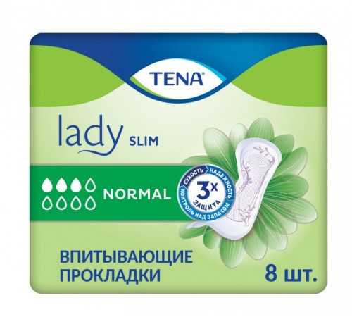 Прокладки урологические Tena 8шт