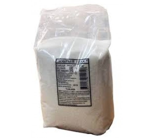 Сахар–песок белый Добрый знак 1 кг