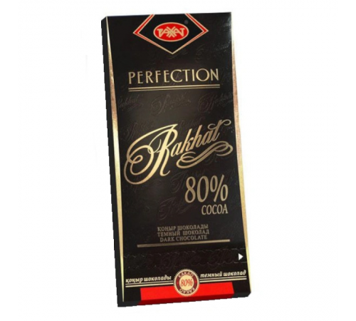 Шоколад темный 80% какао Рахат 100гр