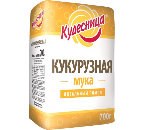 Мука кукурузная Кудесница 700г