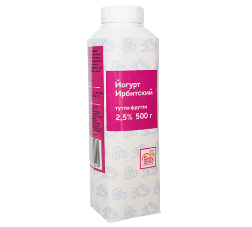Йогурт питьевой Тутти-Фрутти Ирбитский 0,5 л 2,5%
