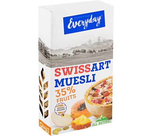 Мюсли с фруктами Everyday SwisArt 300г