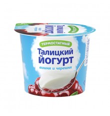 Йогурт Вишня-Черешня Талицкий 125 гр 3 %