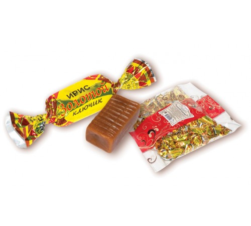 Конфеты Ирис Золотой Ключик 300 гр
