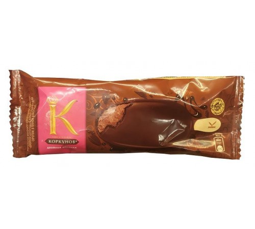 Мороженое Двойной шоколад Коркунов 62гр

