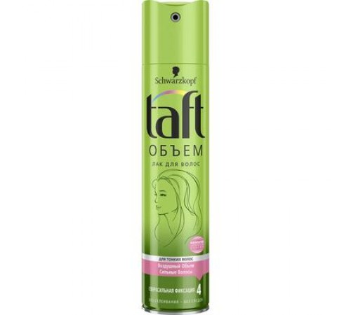 Лак для волос сверхсильной фиксации Тафт 225мл