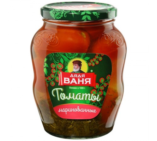 Томаты маринованые Дядя Ваня 680г