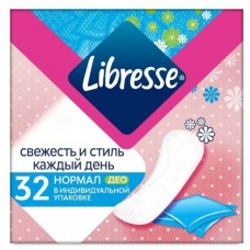 Прокладки ежедневные Нормал Део в упаковке Либресс 32шт