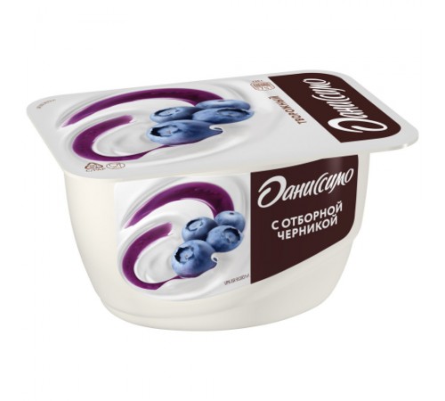 Творожок Черника Даниссимо 130гр
