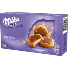 Печенье покрытое молочным шоколадом Milka 150г