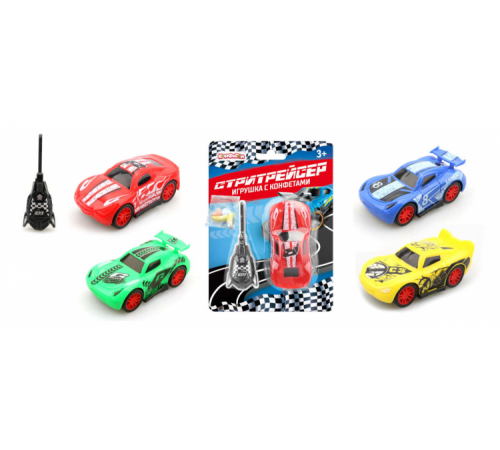 Драже с игрушкой Стритрейсер 3гр