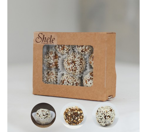 Конфеты Гранола с черносливом в кунжуте Shele 100 гр