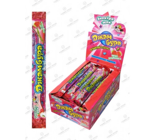 Резинка жевательная Электрошок Джамбура 10гр