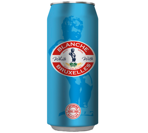 Пиво Бланш де Брюссель светлое 0,5л 4,5%