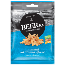 Филе минтая сушено-вяленое Beerka 70 гр