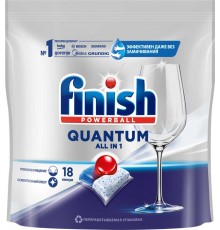 Таблетки для посудомоечных машин Finish Quantum 18шт