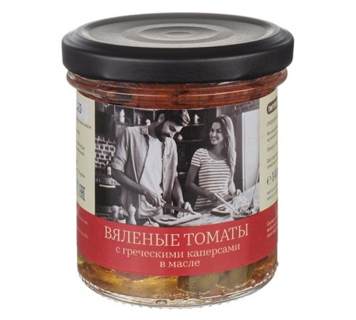 Томаты вяленые с греческими каперсами ТомТом 140гр