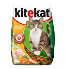 Корм для кошек Курочка сухой Китикет 350гр