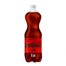 Напиток газированный Кола без сахара Добрый 1л