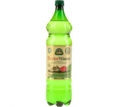 Вода минеральная Доктор Вассер газированная Нагутская-4 1,5л