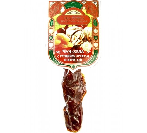 Чуч-хела с грецким орехом и курагой Ореховая вкуснятина 100 гр
