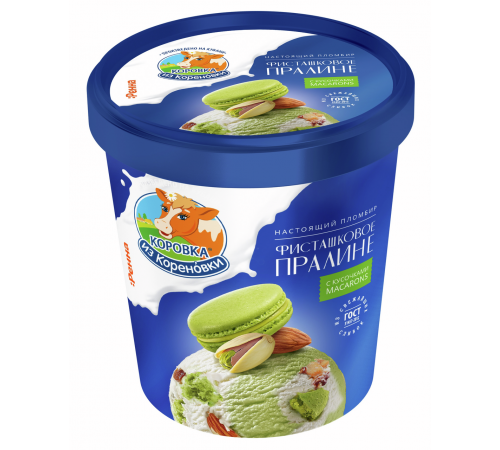 Мороженое ведерко Фисташковое 300гр КизК
