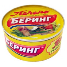 Печень трески Беринг 190 гр