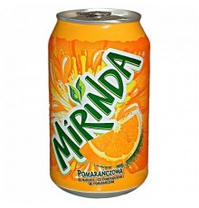 Напиток газ Миринда Апельсин 0,33л жб Иордания