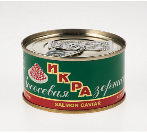 Икра лососевая с ключом ПУТИНА 130гр
