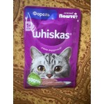 Корм для кошек Форель паштет Вискас 75гр