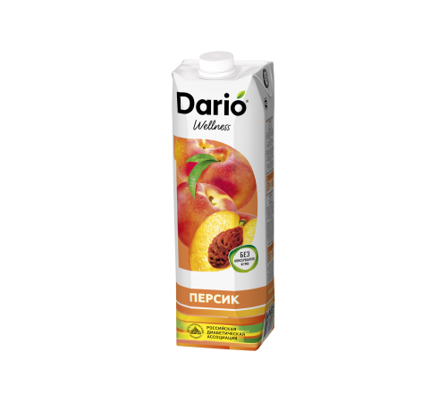 Нектар персиковый Дарио Велнес 0,95л