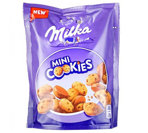 Печенье мини кукис Милка 100 гр