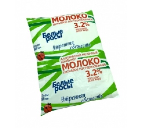 Молоко пастеризованное Белые Росы 0,5 л 3,2%
