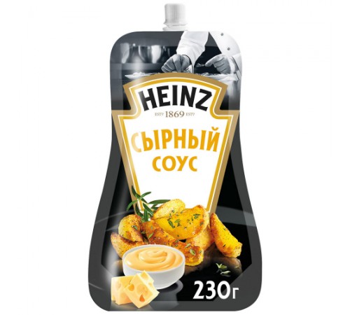 Соус сырный дой-пак Хайнц 200 гр