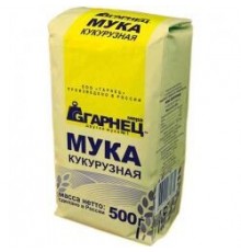 Мука кукурузная Гарнец 500гр