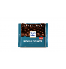 Шоколад темный Цельный миндаль Ritter Sport 100г