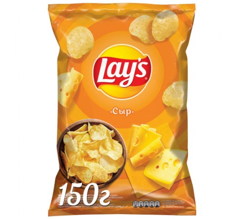Чипсы картофельные Сыр Лэйс 140 гр