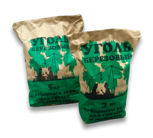 Уголь древесный 3кг