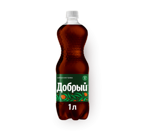 Напиток газированный Сибирские травы Добрый 1л