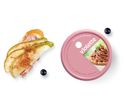 Сыр творожный Виолетта шок 140г
