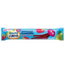 Фруктовые кусочки Яблоко/малина ФрутоНяня 16 гр