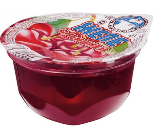 Желе Вишня с кусочками фруктов 150гр
