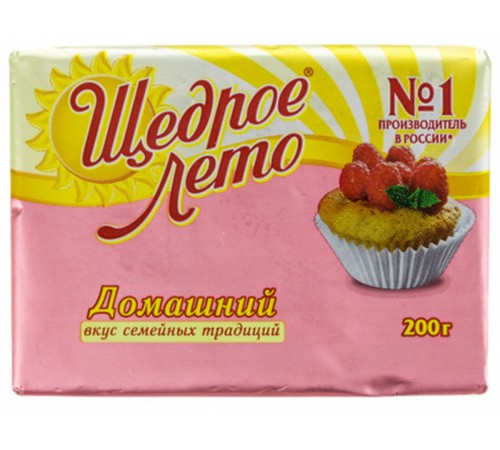 Маргарин домашний Щедрое лето 200гр
