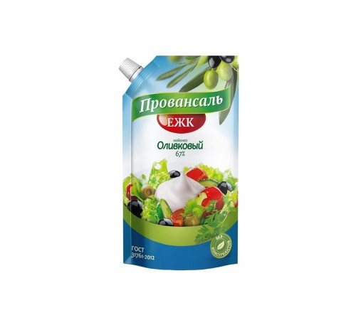 Майонез Провансаль оливковый ЕЖК 400мл 67%