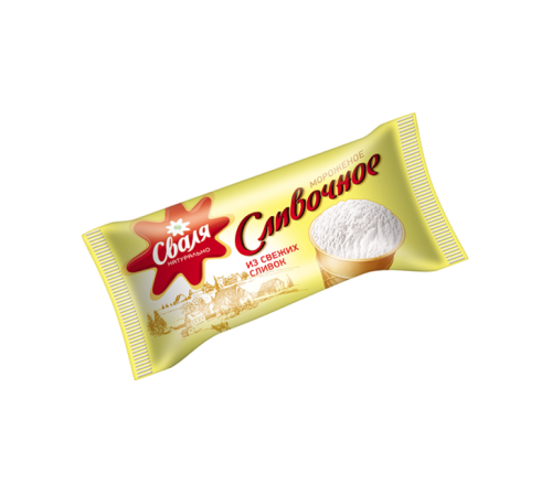 Мороженое сливочное в вафельном стаканчике Сваля 60 гр
