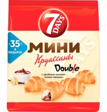 Круассаны Какао и ваниль 7Дней 265г